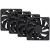 Image de Lot de 4 Ventilateurs de boitier Hyte FA12 - 12cm (Noir) #4POURCENT