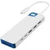 Image de HYPER HD4103BUGL hub & concentrateur USB 3.2 Gen 1 (3.1 Gen 1) Type-C 5000 Mbit/s Bleu, Blanc - Neuf