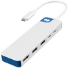 Image de HYPER HD4101BUGL hub & concentrateur USB Type-C 5000 Mbit/s Bleu, Blanc - Neuf