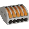 Image de Borne De Raccordement Wago 222-415-1 Flexible: 0.08-4 Mm² Rigide: 0.08-2.5 Mm² Nombre De Pôles: 5 Gr