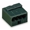 Image de Wago - Borne De Raccordement 243-204 Flexible: 0.6- Rigide: -0.8 Mm² Nombre De Pôles: 4 Gris Foncé 1 Pc(s) S58599