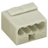 Image de Wago - Borne De Raccordement 243-304 Flexible: 0.6- Rigide: -0.8 Mm² Nombre De Pôles: 4 Gris Clair 1 Pc(s) X99446