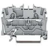 Image de Wago - Borne De Passage 2002-1201 5.20 Mm Ressort De Traction Affectation: L Gris 1 Pc(s) D27812