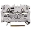 Image de Wago - Borne De Passage 2004-1201 6.20 Mm Ressort De Traction Affectation: L Gris 1 Pc(s) D27539