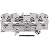 Image de Wago - Borne De Passage 2004-1401 6.20 Mm Ressort De Traction Affectation: L Gris 1 Pc(s) D21644