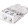Image de Wago - Borne De Raccordement 2273-202-1 Flexible: - Rigide: 0.5-2.5 Mm² Nombre De Pôles: 2 Transparent, Blanc 1 Pc(s) S19274