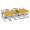 Image de Wago - Borne De Raccordement 221-615 Flexible: 0.5-6 Mm² Rigide: 0.5-6 Mm² Nombre De Pôles: 5 Transparent, Orange 1 Pc(s) X860841