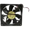Image de Ventilateur adda aq1224xb-a71gl 24v dc 120x120x25mm noir - Neuf