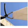Image de Direct Filet - Voile D'Ombrage Perméable 5 X 5 X 7 - Concave Couleur: Ivoire - Ivoire