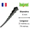 Image de Fil Débroussailleuse Nylsaw 4 Mm 21 Mètres