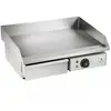 Image de Plancha Grill Électrique Lisse 55cm 1 X 3.0 Kw Acier Inox Professionnel Jardin Barbecue