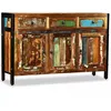 Image de Helloshop26 - Buffet Bahut Armoire Console Meuble De Rangement Bois De Récupération Massif 120 Cm
