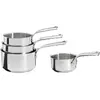 Image de Lot de 4 casseroles inox 14,16,18 et 20 cm - De Buyer - 3410.04 - milady