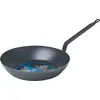 Image de Poêle tôle bleue 36cm - De Buyer - 5020.36 - coupe lyonnaise