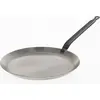 Image de Poêle à crêpes et pancakes De Buyer - Acier au carbone Ø 20 cm, compatible induction, poignée Ergon, qualité professionnelle