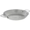 Image de Poêle ronde acier 2 anses 28cm - De Buyer - 5652.28 - mineral b
