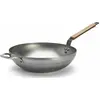 Image de De Buyer Wok Bombé Minéral B 32 Cm Métallique