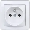 Image de Prise Avec Terre Saillie Alréa Complet, Blanc