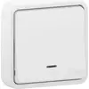 Image de Interrupteur va-et-vient étanche encastré complet Mureva Styl, SCHNEIDER ELECTRIC, blanc