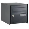 Image de Decayeux - Boite Aux Lettres Probat - Simple Face - Gris Anthracite Ral 7016 - L 302 X H 300 X P 410 Mm