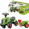 Image de Tracteur vert Falk Baby Claas avec remorque et accessoires "  Pour les enfants de 1   3 ans