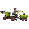 Image de Tracteur FALK CLAAS avec remorque, pelle et bulldozer, à partir de 3 ans