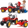 Image de FALK Red Supercharger Pedal tractor with trailer Ouvert à partir de 3 ans