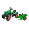 Image de Tracteur à Pédales Falk Supercharger Réplique Réaliste Pour Enfants Avec Remorque - Monacor