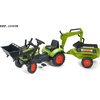 Image de FALK Tracteur avec remorque CLAAS Arion, pelle rétrocaveuse + chargeuse, à partir de 2 ans