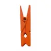 Image de Sachet de 24 MINI-Pinces en bois, Orange