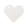 Image de Sachet de 10 marque places Coeur, Blanc