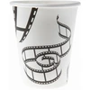 Image de 10 Gobelets Blancs Motifs CinÃ©ma