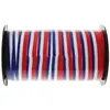 Image de Bobine Bolduc Tricolore de 10mm x mètres, tricolore