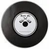 Image de Set de table Vinyle Noir