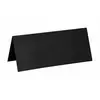 Image de Sachet de 10 marque places rectangle, Noir