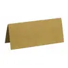 Image de Sachet de 10 marque places rectangle, Or mat