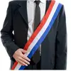 Image de Echarpe du Maire de 8 cm x 2 mÃ¨tres, tricolore FRANCE