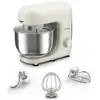 Image de Robot pâtissier MOUX QA160110 avec bol en acier inoxydable de 4.8L et 6 vitesses - Neuf
