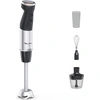 Image de Mixeur plongeant 1000w noir - Moulinex - DD673810 - quick chef+