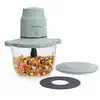 Image de Moulinex Choppeo DJ603110 hachoir électrique 1 L 500 W Gris, Transparent - Neuf