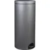 Image de Poubelle à pédale 30 l gris - Rossignol - 90231 - Élora