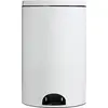 Image de Poubelle à Pédale 20 L Blanche - élora - Rossignol