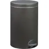 Image de Poubelle à Pédale 20 L Noir Basalte - élora - Rossignol