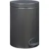 Image de Poubelle à Pédale 14 L Noir Basalte - élora - Rossignol