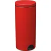 Image de Poubelle Elora 30 Litres Rouge Mat Lisse - Rossignol