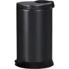 Image de Poubelle à pédale 20l noir - Rossignol - 94078 - magic