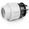 Image de Raccord À Compression Pn16 Pour Pe 25 Mm Fileté 1/2" Femelle (lot De 2)