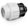 Image de Raccord À Compression Pn16 Pour Pe 25 Mm Fileté 1" Mâle (lot De 2)