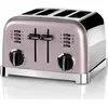 Image de Grille-pain 4 fentes 1800w rose vintage - Cuisinart - CPT180PIE - style collection