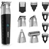 Image de Tondeuse Homme Babyliss MT812E Noir Argent 11 en 1 Rechargeable Etanche Autonomie 4h - Neuf